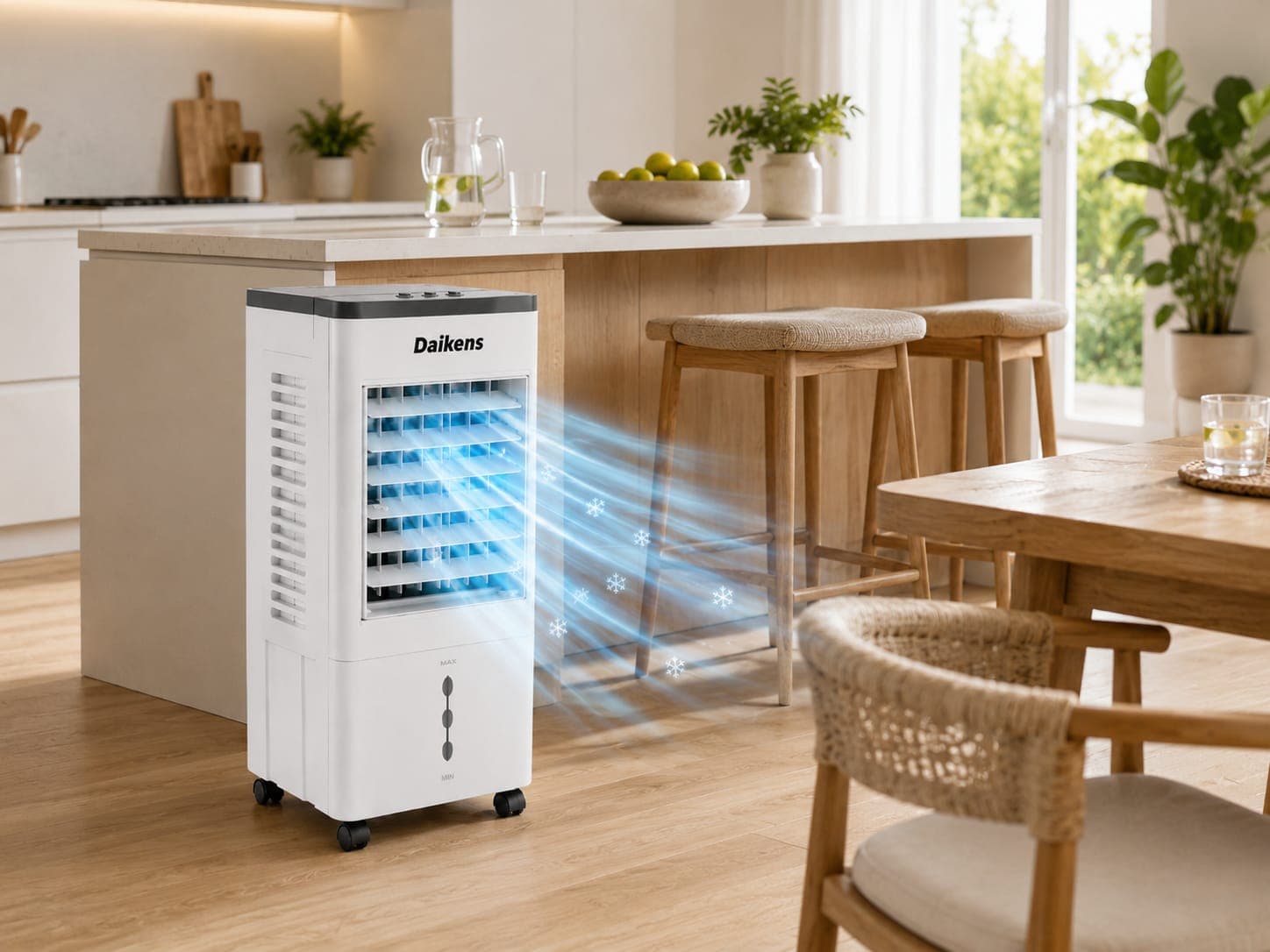 Підлоговий охолоджувач-зволожувач DKNS DH2025-01A 10л 3800W — фото 16
