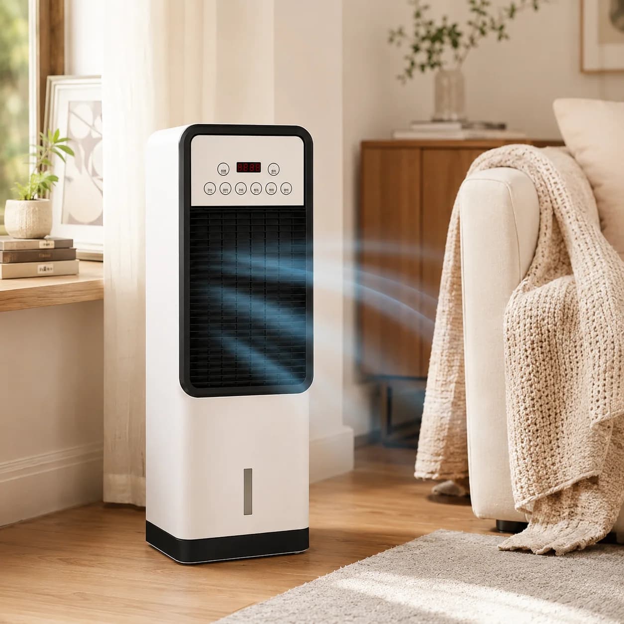 Мобільний кондиціонер DOMOTEC 1668 2в1 обігрів/охолодження — фото 9